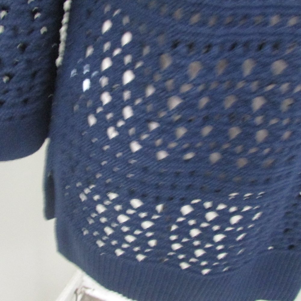 Croft & Barrow Pullover Sweater Loose Weave - Picture 6 of 8